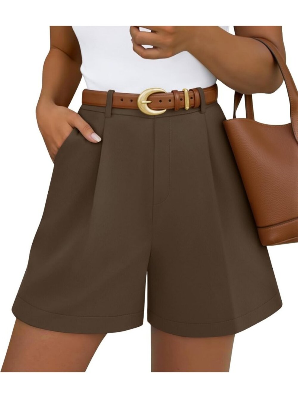Chic Summer Wide Leg Dressy Shorts for Women - Trendy Casual Fashion 2026